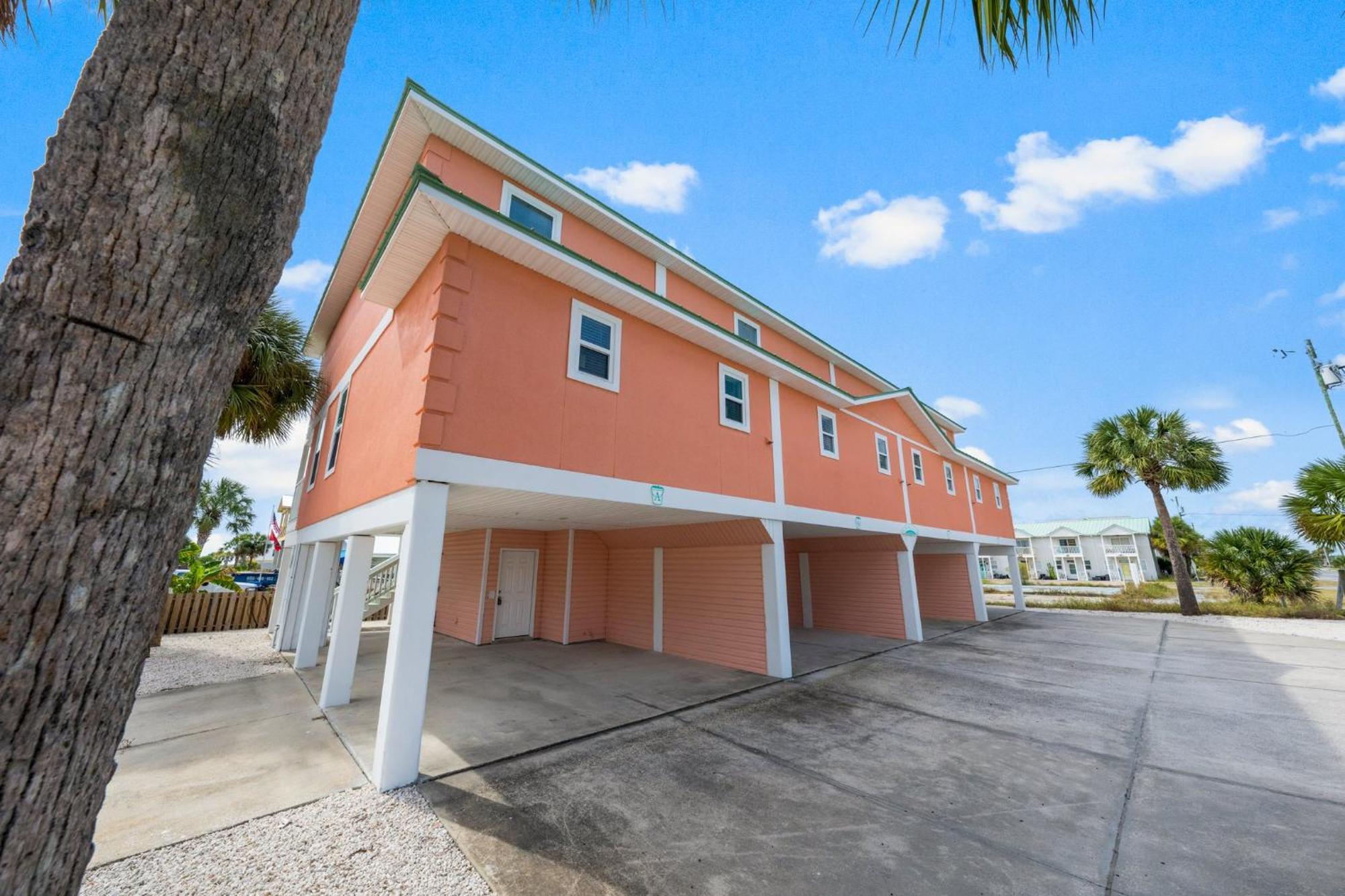 Sand Buckets Unit C, Ocean View Beach Townhouse Mexico Beach Extérieur photo