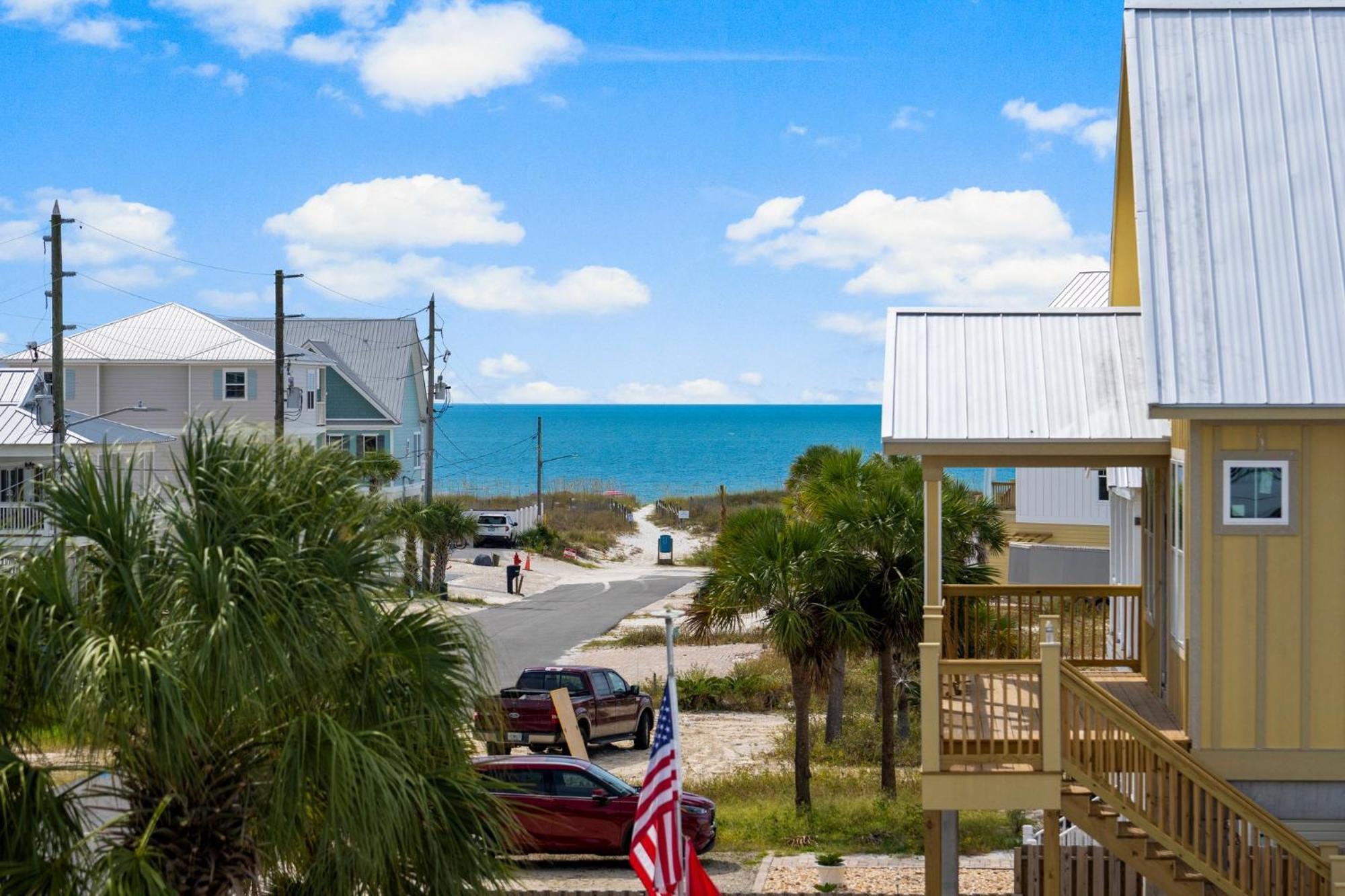 Sand Buckets Unit C, Ocean View Beach Townhouse Mexico Beach Extérieur photo